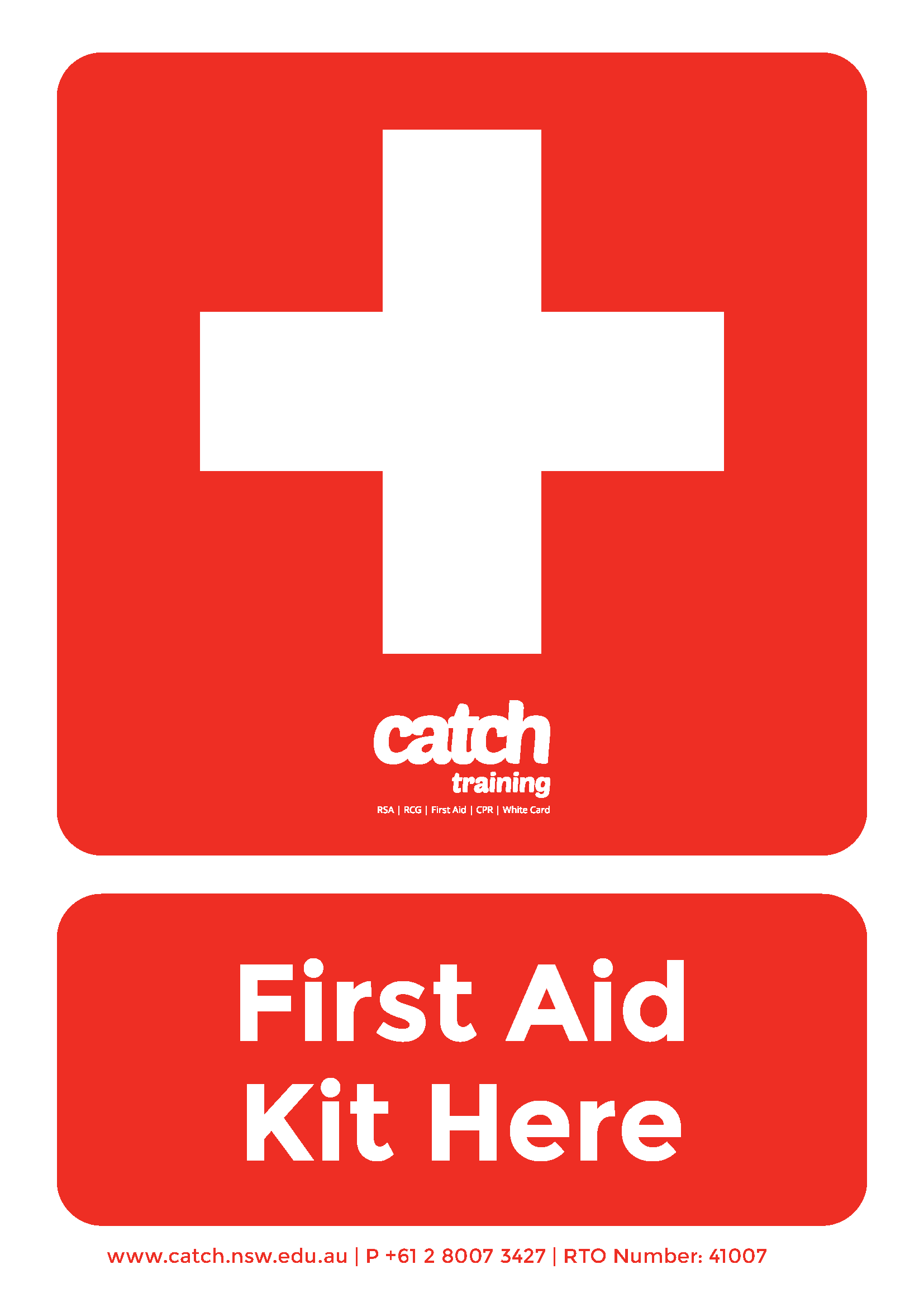 First Aid Downloads Catch Training